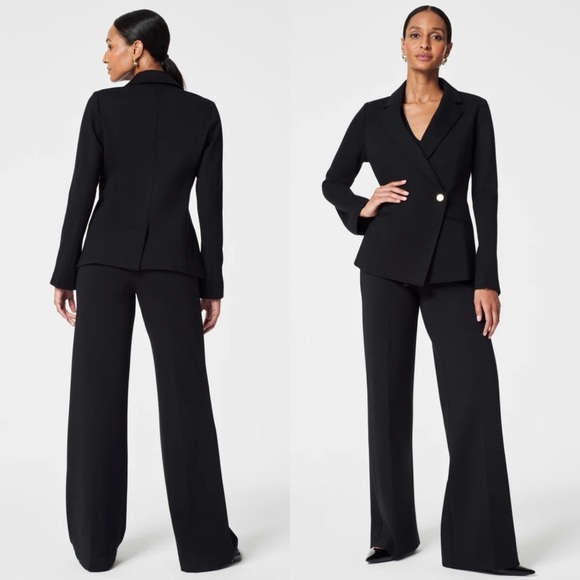 SPANX Perfect Asymmetrical Tailored Blazer Size Small NWT - Picture 6 of 16